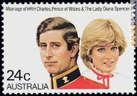 L'omaggio australiano del 1981 con i fidanzati che si danno le spalle