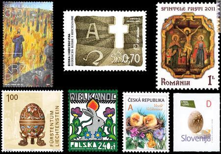 Alcuni dei francobolli usciti quest’anno