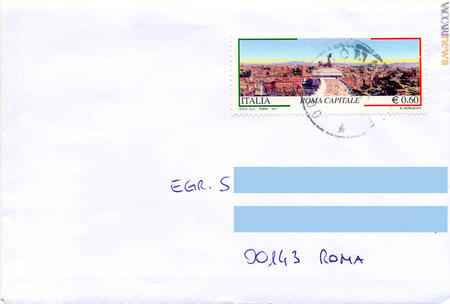 L'ultimo francobollo per “Roma capitale 2007-2011” timbrato il 19 aprile (segnalato da Fabio Pillonca e Marco Occhipinti), due giorni prima della data ufficiale di uscita