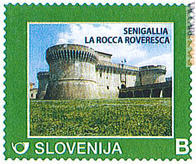 Uno dei personalizzati sloveni predisposti per Senigallia