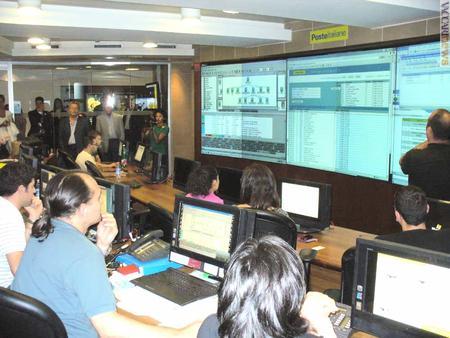 I 14mila uffici sono monitorati a livello centrale dalla service control room