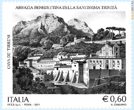 Il francobollo, bulinato da Antonio Ciaburro