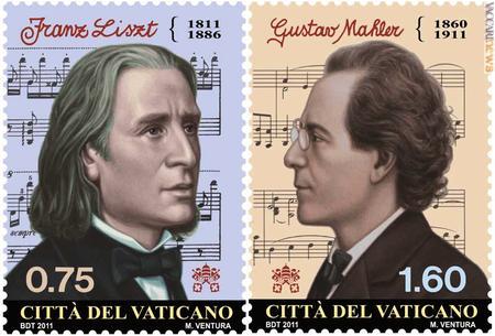 I due francobolli disegnati da Marco Ventura