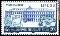 Il francobollo uscito nel 1956
