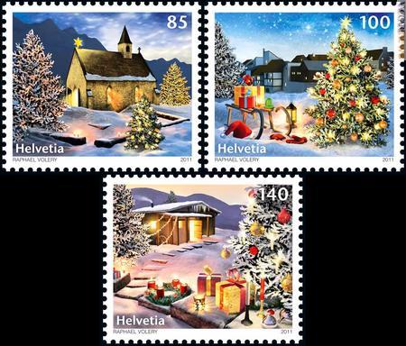 I tre francobolli natalizi arriveranno domani