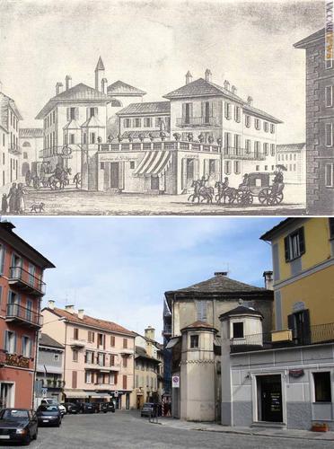 L’albergo della Posta di Domodossola nel 1840 ed oggi