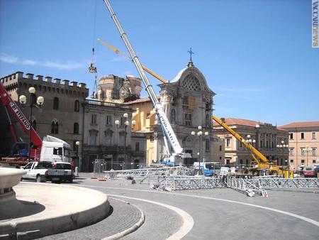 Piazza Duomo come si presentava a ridosso della tragedia