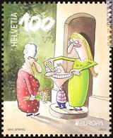 L'originale francobollo elvetico