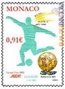 Il francobollo emesso nel 2002 per Luis Figo