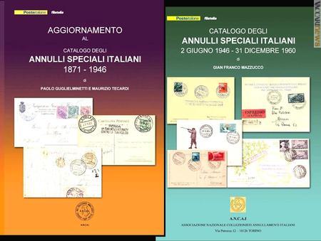 I due volumi realizzati nell'ambito dell'Ancai e editi da Poste italiane