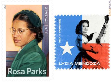 Per ora, risultano soltanto due le persone che saranno citate dagli Stati Uniti lungo il 2013. Entrambe scomparse: sono la sostenitrice dei diritti umani Rosa Parks (1913-2005) e la chitarrista e cantante Lydia Mendoza (1916-2007)
