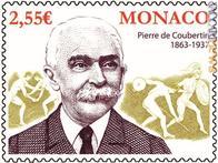 Monaco saluta Pierre de Coubertin