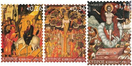 …la serie cipriota: entrambe le emissioni sono dedicate alla Pasqua ortodossa