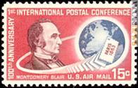 
Il francobollo per Montgomery Blair
