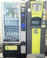 Distributori automatici di bevande e merendine negli uffici postali maggiori