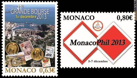 I due francobolli; da oggi cominceranno a finire su lettere, cartoline e nei classificatori dei collezionisti