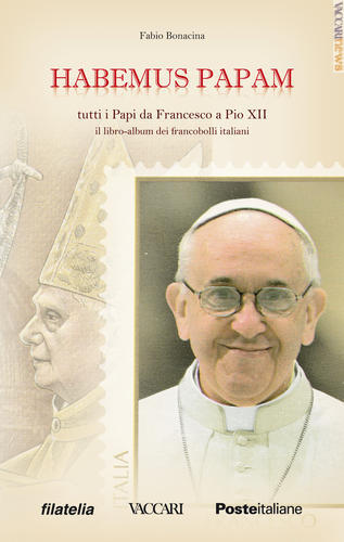 Il libro-album dei francobolli italiani degli ultimi sette Papi