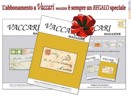 

L’idea: un abbonamento per il 2014 al semestrale “Vaccari magazine”