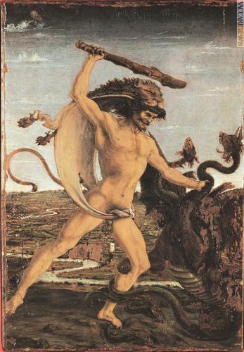 In mostra a Firenze fino al 6 gennaio: è “Ercole e l’Idra”, di Antonio Benci, detto il Pollaiolo. Di norma l’opera è conservata gli Uffizi