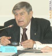 Il presidente federale, Piero Macrelli