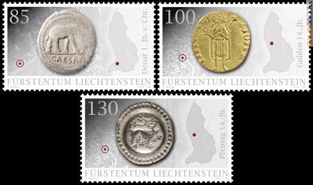 I tre francobolli archeologici