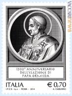 Il francobollo ricorda certe produzioni vaticane d’epoca
