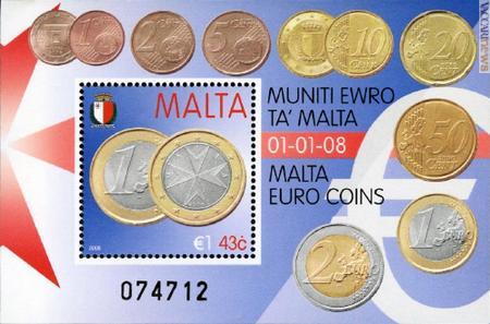 Il cambio della moneta, a Malta avvenuto nel 2008