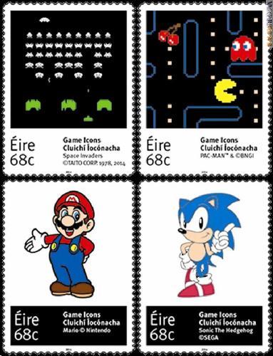 Quattro francobolli per altrettanti videogiochi ormai icone