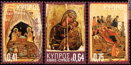 Tre francobolli con altrettante icone a rappresentare un tesoro ben più ampio