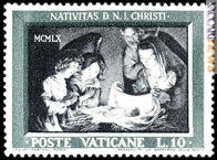 L’“Adorazione del bambino” interpretata dal Vaticano nel 1960