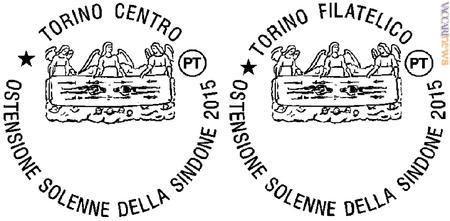 I due annulli che fanno capo al Torino Centro (in uso in piazza Castello 165) ed al Torino Filatelico (in via Alfieri 10)