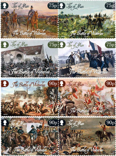 Otto francobolli per una battaglia