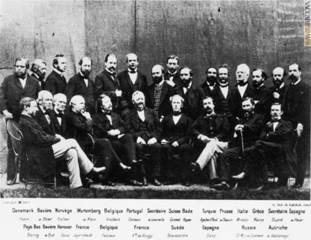 I delegati nel 1865 (foto: Uit)
