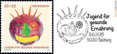 Il francobollo firmato dal ragazzino sarà in prevendita da oggi; l’annullo verrà impiegato dopodomani