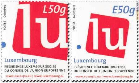 Due i francobolli annunciati dal Lussemburgo