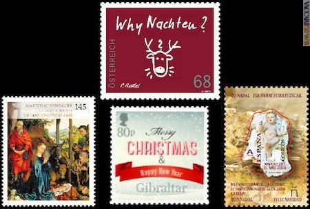 Anche Austria (con quattro francobolli ed una cartolina), Germania (tre), Gibilterra (cinque) e Spagna (due) si sono attivate oggi 