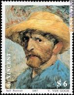 La versione postale dell’autoritratto di Vincent van Gogh