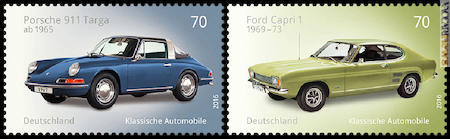 I due francobolli automobilistici