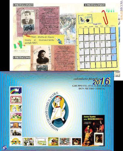 Il Risorgimento e l’Anno santo: sono i due soggetti dei calendari filatelici