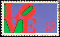 “Love”: il francobollo…