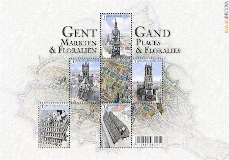 Monumenti e fiori: è Gand
