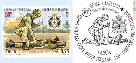 Da un secolo e mezzo: per il giro di boa, il francobollo e l’annullo che verrà impiegato allo spazio filatelia di Roma