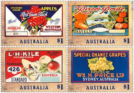 Quattro francobolli per altrettanti marchi d’epoca