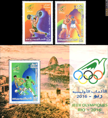 Dal Brasile due francobolli ed un foglietto
