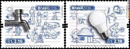 Due francobolli per un concetto: il consumo cosciente