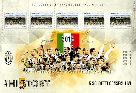 Il folder dedicato alla Juventus, vincitrice del campionato di calcio italiano di serie A 2015-2016