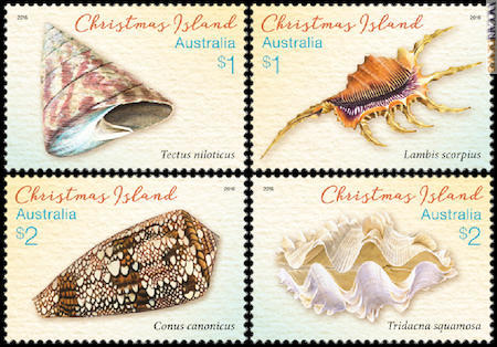 Quattro francobolli da Christmas; debuttano oggi