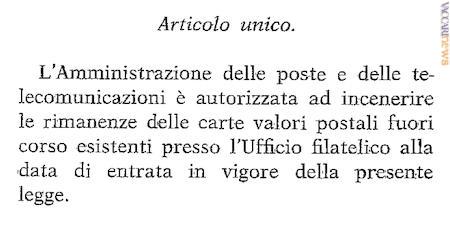 Il testo approvato mezzo secolo fa oggi dal Senato, poi divenuto legge