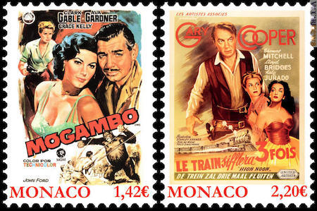 Due francobolli per altrettante pellicole