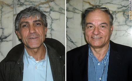 I due relatori, Marcello Manelli e Nicola Luciano Cipriani; il primo interverrà a Modena, il secondo a Bergamo